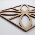thumbnail image 5 of Ekena Millwork 7 3/8"W x 7 3/8"H x 1/4"T Extra Small Swansea Decorative Fretwork Wood Wall Panels, Birch, 5 of 18