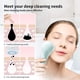 thumbnail image 5 of Cepillo de limpieza Facial de repuesto Compatible con 4 Uds., brillo de la piel, reemplazo de cabezal de cepillo facial de poros profundos como limpieza Facial, 5 of 5