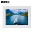 thumbnail image 1 of Childrens Artwork Display Frame, 18.5x13.7 inch Shadow Box Hinged Design for Quick-Change Kid's Paintings, 3D Crafts & Drawings in Playroom, Red, Small, 1 of 8