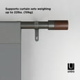 thumbnail image 4 of Umbra Blok 1" Expandable Curtain Rod 36-72", 4 of 16
