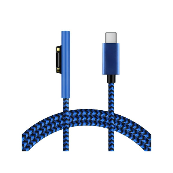 1.8m Usb Type-C Power Supply Charger Adapter 15v 3A Pd Fast Charging Cable Suitable For Microsoft- Surface Pro 3 4 5 6 7