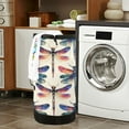 thumbnail image 7 of RMDQTR Durable Large Laundry Backpack with Drawstring Closure Ideal for Laundry Trips,Travel&Camping Multicolor Dragonfly, 7 of 7