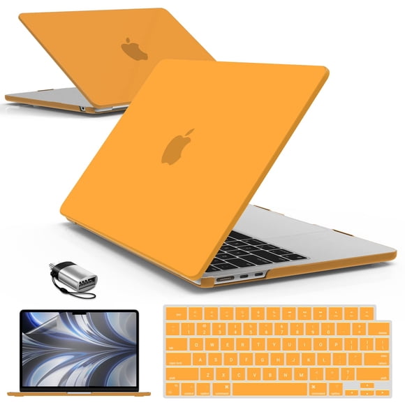 Funda IBENZER para MacBook Air de 13 pulgadas, funda con teclado y película