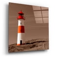 thumbnail image 2 of Epic Art 'Red & White Lighthouse' by Photoinc Studio, Acrylic Glass Wall Art, 36"x36", 2 of 8