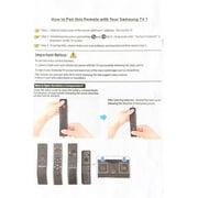 for Samsung TV Remote Replacement,Compatible for Samsung Smart TV Remote Control