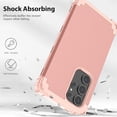 thumbnail image 5 of JTCASES for Samsung Galaxy S23 Ultra Case, Drop Resistant Corners, Wireless Charging, Heavy Duty Shockproof Hybrid Hard PC Bumper, Camera Protection, Skin-feel Anti-scratch Tough Cover, Rosegold, 5 of 7