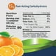 thumbnail image 3 of Gel de Glucosa TRUEplus 15g Carbohidratos de Acción Rápida Sabor Naranja Paquete de 12, 3 of 7