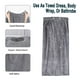thumbnail image 5 of Toalla Pareo Para Mujer, Bata De Baño Suave, Pareo Ligero De Secado Rápido, Pareo Ajustable De Largo Completo Para Playa Y Piscina, Bata Versátil, Tejido De Secado Rápido, Ajuste Seguro, 5 of 8