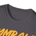 thumbnail image 3 of Cymbals Rock Destroy Silence Marching Band Percussion Player Unisex T-Shirt, 3 of 4
