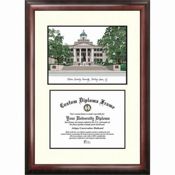 Campusimages KY996LV Western Kentucky University Legacy Scholar Diploma Frame