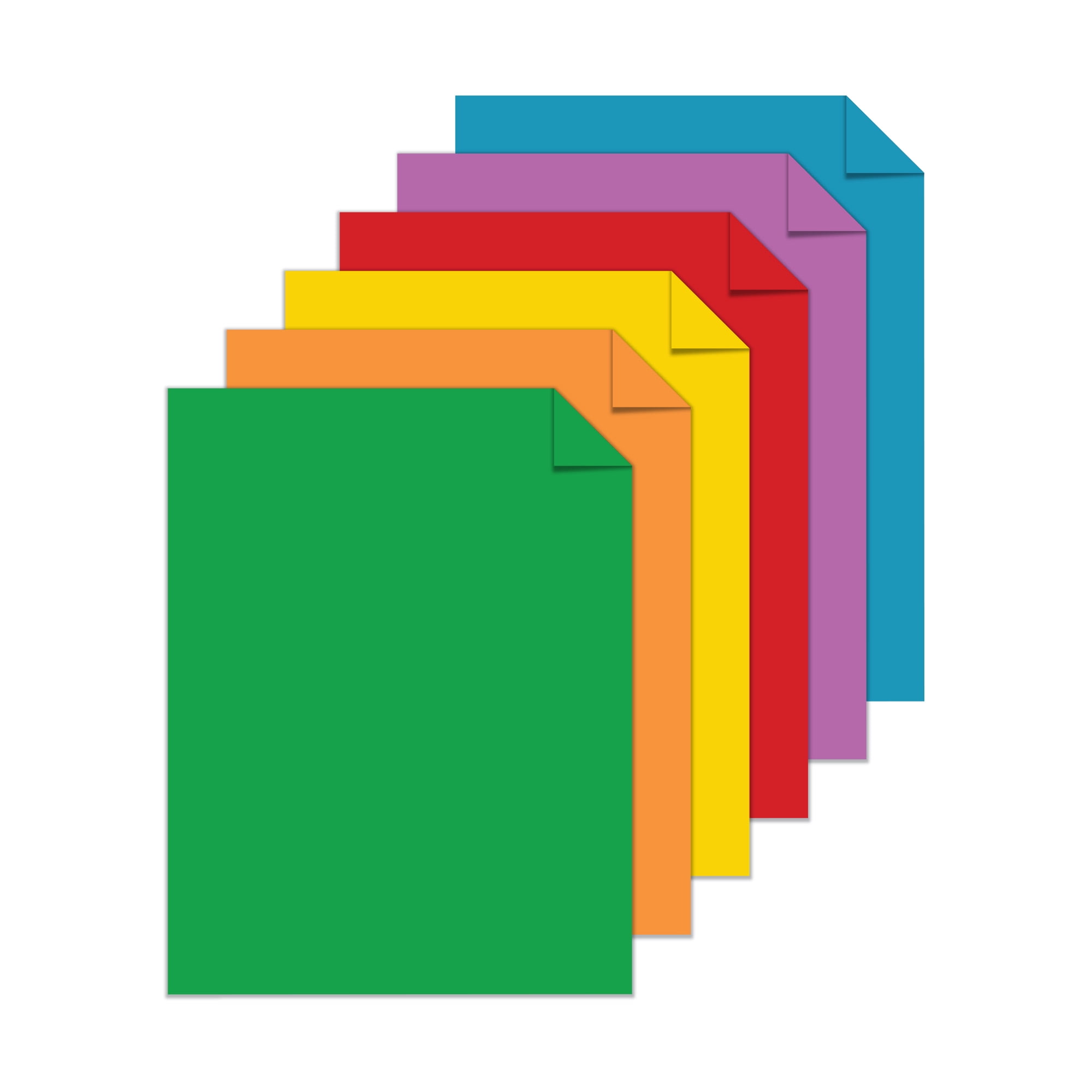 Astrobrights Primary Colored Cardstock, 8.5 inch x 11 inch, 65 lb, 60 Sheets, Size: 8.5 x 11