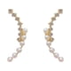 thumbnail image 1 of Pendientes de perlas en forma de U para mujer, pendientes de perlas dorados de moda, joyería para mujer, 1 of 6