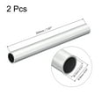 thumbnail image 2 of Uxcell 16mm OD 13mm Inner Dia 200mm Length 6063 Aluminum Tube for Industry DIY, 2 Pack, 2 of 5