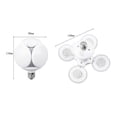 thumbnail image 4 of Mini bombilla LED de fútbol, ​​bombillas plegables con aspas de ventilador plegables (90mm/220V), 4 of 4