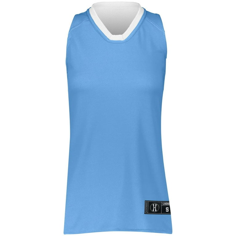 Holloway Sportswear XS Womens Dual-Side Single Ply Basketball Jersey  University Blue/White 224378 - Walmart.com