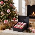 thumbnail image 7 of Hanging Ball Ornaments for Christmas Tree, Plastic Holiday Decorations Set, 7 of 7