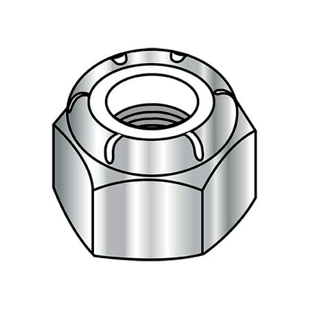 

M16-2.00 Din 985 Metric Nylon Insert Hex Locknut 18 8 Stainless Steel (Pack Qty 250) BC-M16D985188