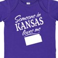 thumbnail image 4 of Inktastic Someone in Kansas Loves Me Boys or Girls Baby Bodysuit, 4 of 5