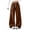 02#Coffee, variant on Women's Wide Leg Sweatpants Elastic Waist Drawstring Casual Joggers Loose Fit Track Pants Plus Size Comfortable Streetwear Hot Pink 3XL