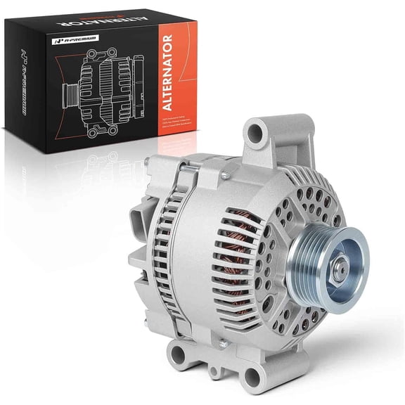 A-Premium Alternator Compatible with Ford F-150, F-350, Explorer, E-150, E-150 Econoline Club Wagon, E-250 Econoline, Ranger & Mazda B2300 & Mercury Tracer, 12V 95A 6-Groove CW, AFD0013, 400140