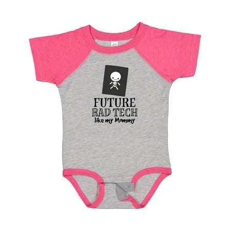 

Inktastic Future Rad Tech Radiology Technician Like Mommy Gift Baby Boy or Baby Girl Bodysuit
