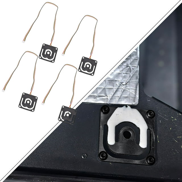 Medidor De Tensión De Cama Caliente Para Impresora 3D, Sensor De Nivelación Automática De Impresora 3D, Acero De aleación, 4 Piezas De Repuesto Para K1 C K1 Máximo Para