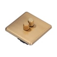 thumbnail image 4 of Brass Dimmer Switch,Dimmer Light Switches Elegant Brushed Brass Switch LED Dimmer Switch Rapid Response, 4 of 8