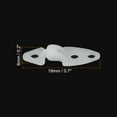 thumbnail image 2 of RC Hinges 0.7 Inch x 0.2 Inch x 0.1 Inch Hatch Hinge for RC Model Airplane Parts 6 Pcs, 2 of 4