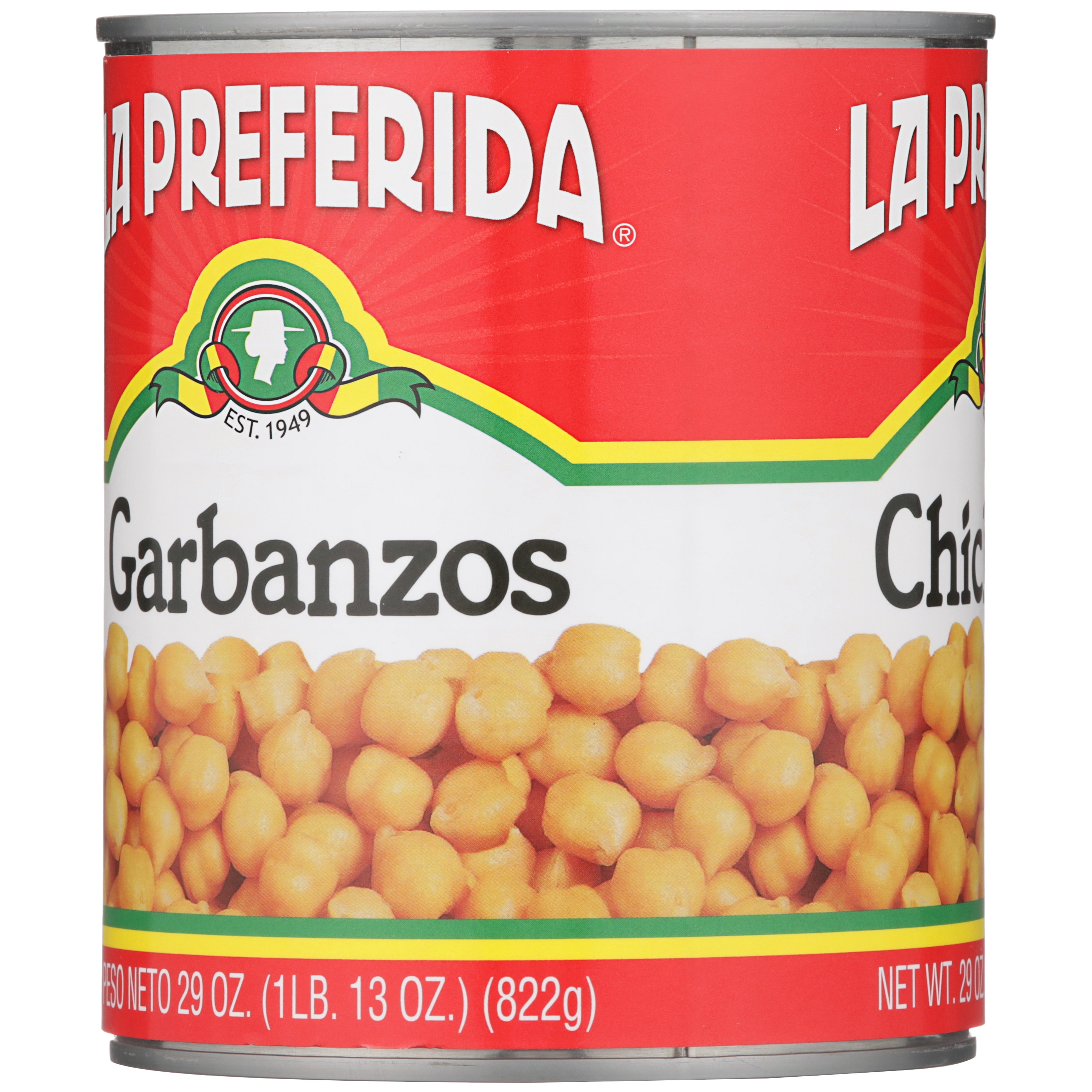 La Preferida Garbanzos, Canned Vegetables, 29 oz