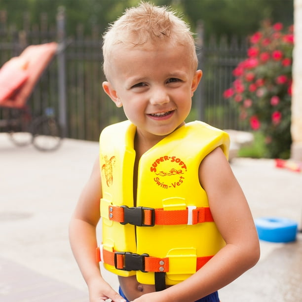 TRC Recreation Super Soft Child Life Jacket Vest Small Sunset