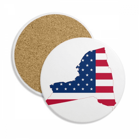 

New York Coaster Cup Mug Tabletop Protection Absorbent Stone