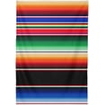 thumbnail image 2 of GZHJMY Mexican Serape Blanket Stripe Square Tablecloth, Waterproof Stain Wrinkle Resistant Washable Polyester Table Cover for Picnic Dinner Holiday Kitchen Party Decor, 54 x 54 in Home Decor, 2 of 7