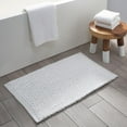 thumbnail image 1 of MODA BRAIDED WHITE BATH RUG 20 x 32", 1 of 3