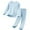 Light Blue, variant on Tween Outfits for Girls Sets Soft Pajama Long Sleeve Sleepwear Kids Cozy Homewear Cute Girls' Fall Clothing Sets Light Gray Size 10-11T