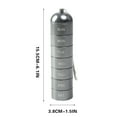 thumbnail image 2 of Metal Box Packaging Box Convenient Outdoor Emergency Warehouse Bottle 7 Days A Week Aluminum Alloy Box, 2 of 4
