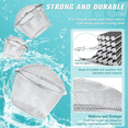 thumbnail image 2 of 3 Pieces Ultrasonic Cleaner Baskets Ultrasonic Cleaning Solution Ultrasonic Parts Cleaner Jewelry Steam Cleaner Basket, 2 of 7