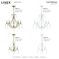 thumbnail image 2 of Livex Lighting - Caterina - 3 Light Chandelier in French Country Style - 13, 2 of 8