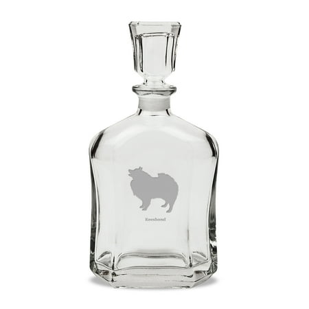 

Keeshond 23.75 oz Classic Whiskey Decanter