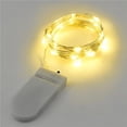 thumbnail image 2 of Matsuzay / 9.8ft 30-LED Luces de cadena Botón de luz de hadas Funciona con pilas Estrellas a prueba de agua Lámpara de alambre de cobre Lámpara de Iluminación y accesorios Numero 3 Matsuzay HA026113-03, 2 of 5