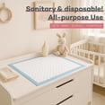 thumbnail image 6 of Standard Absorbency Disposable Underpads – 24 x 17 Inch, 2-Ply Tissue Fill, Light Moisture Protective Liners for Small Pets, Cleanups, and Protection, 6 of 6