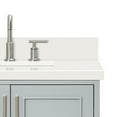 thumbnail image 3 of Ariel Stafford 30.5 In. Single Rectangle Sink Vanity Pure White Quartz Countertop W/1.5" Edge In Grey, 3 of 10