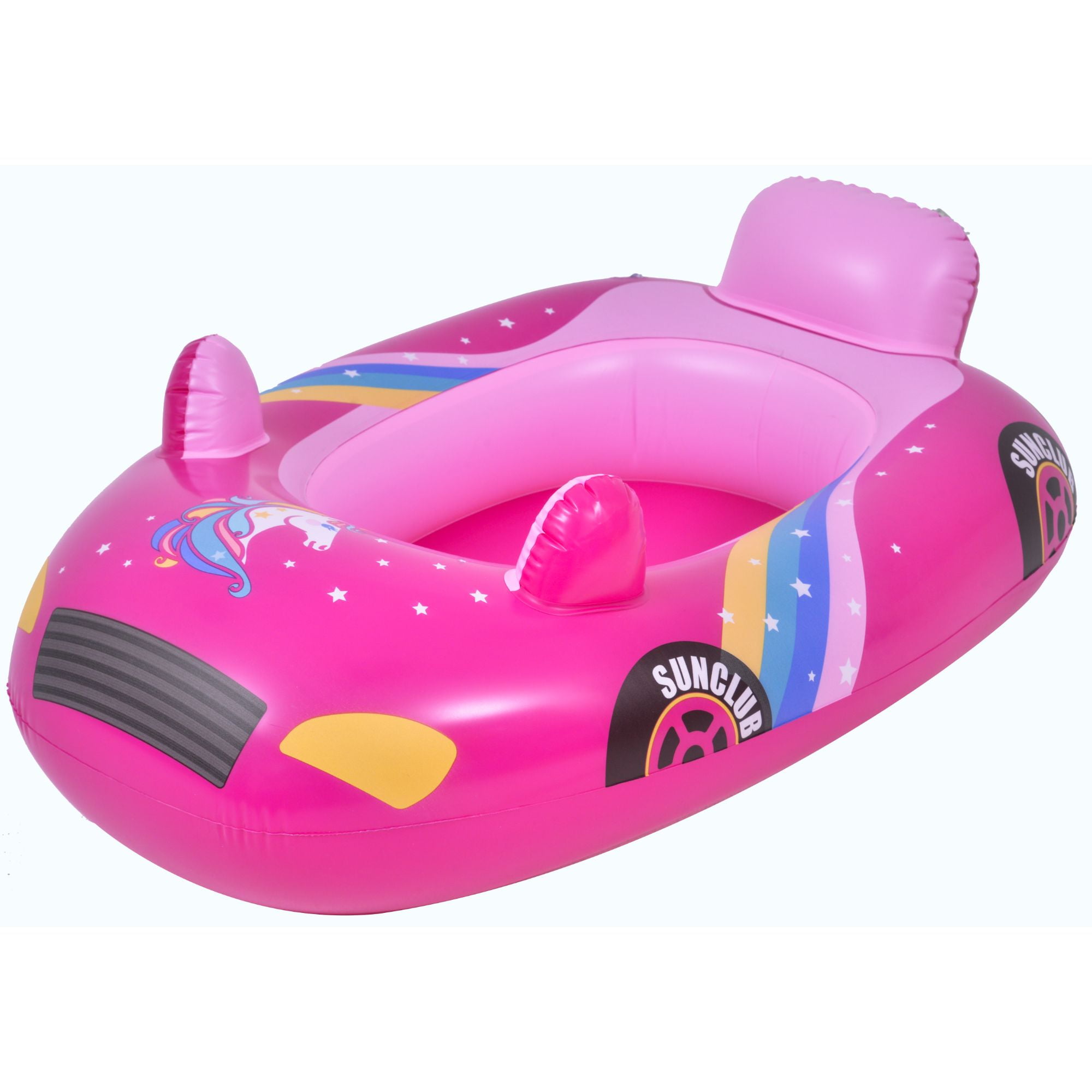 Pool Central 34" Pink Children's Race Car Swimming Pool Float