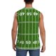 thumbnail image 4 of Balery American Football Field2 Camisetas sin mangas para hombre, absorbe la humedad y protege contra el mal olor.-X-Large, 4 of 7