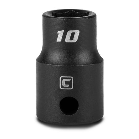 UPC: 0886352530101 | Capri Tools 10 mm Shallow Impact Socket  3/8-Inch Drive  6-Point  Metric