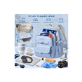 thumbnail image 2 of Mochila Escolar Para Laptop 3 Capas Iforu 40 L Azul, 2 of 4