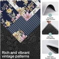 thumbnail image 3 of Pioneer Flower Floral Print Pattern Kitchen Rugs Sets Of 3,Kitchen Runner Rugs Non Skid Washable,Decorative Kitchen Floor Mats for Kitchen,Sink,Laundry,17"x30"+ 17"x47" + 17"x59", 3 of 6