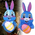thumbnail image 1 of JJKBVCLO Easter Inflatable Bunny Decorative Inflatable Yard Large Rabbit For Indoor And Outdoor Theme Parks, 1 of 6