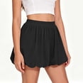 thumbnail image 2 of Fengactive Girls Youth Skort Solid Elastic High Waist Sport Skirt Pants 4T to 15T, 2 of 9