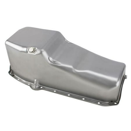 Chevy Roll Pan - 1956-79 Stock Raw Steel Small Block Chevy Oil Pan