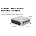 thumbnail image 3 of Mini PC C14T Intel Core i9-11900H jusqu'à 4,9 GHz (8C/16T), 16 Go DDR4 RAM 1 to NVME SSD, Intel UHD Graphics, Windows 11 Pro, USB3.2/Type-C/WiFi 6/BT5.2/Double RJ45 2,5G/4K Triple Affichage PC de Bureau, 3 of 10